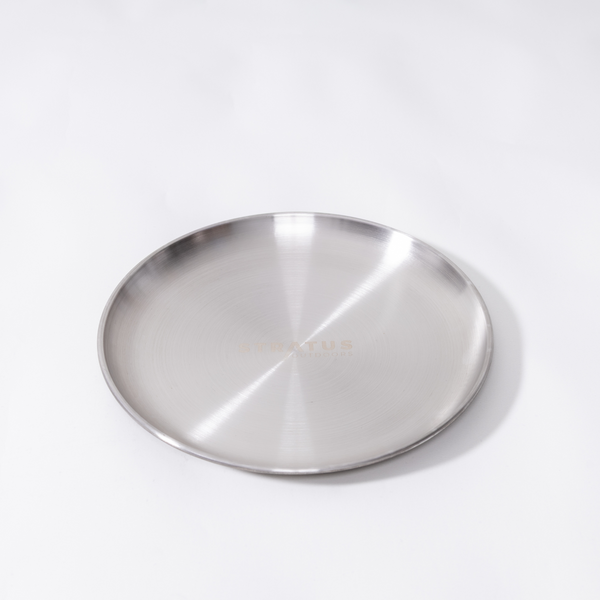 Studio product shot of Dinnerware Twin Set plates with clean white background.