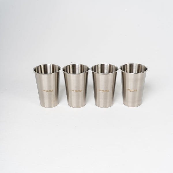 A group photo of several tumbler cups against a white background.
