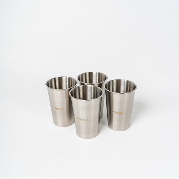 A group photo of several tumbler cups against a white background.
