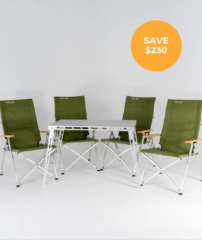 Table & Chair (For 4) - Bundle